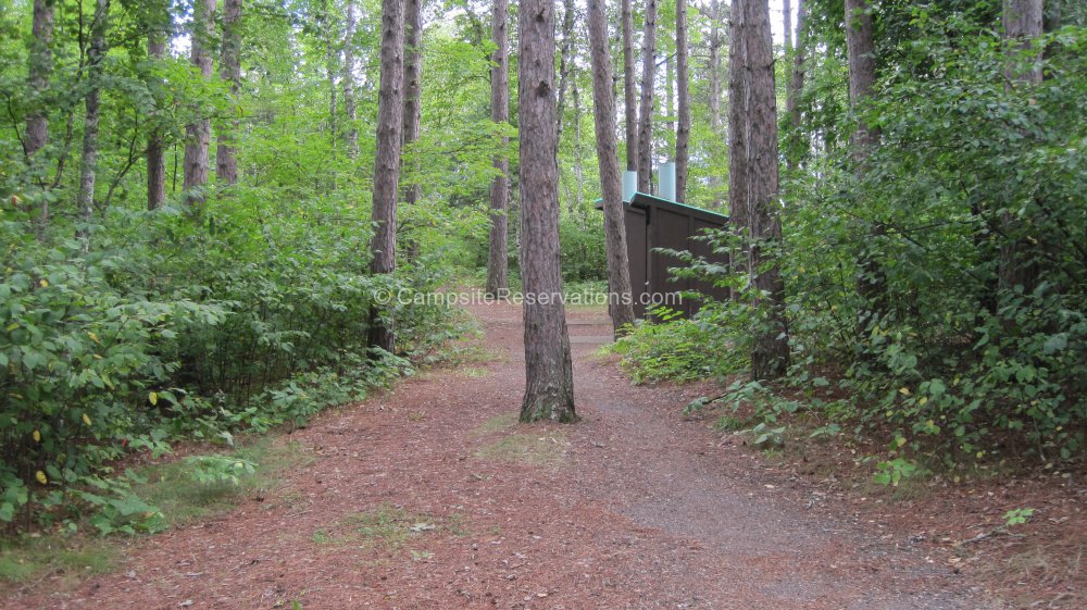 Beatrice Lake Campground at McCarthy Beach State Park Minnesota